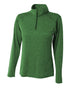 A4 Inspire Space Dye Quarter Zip (NW4010), Color 'Kelly'